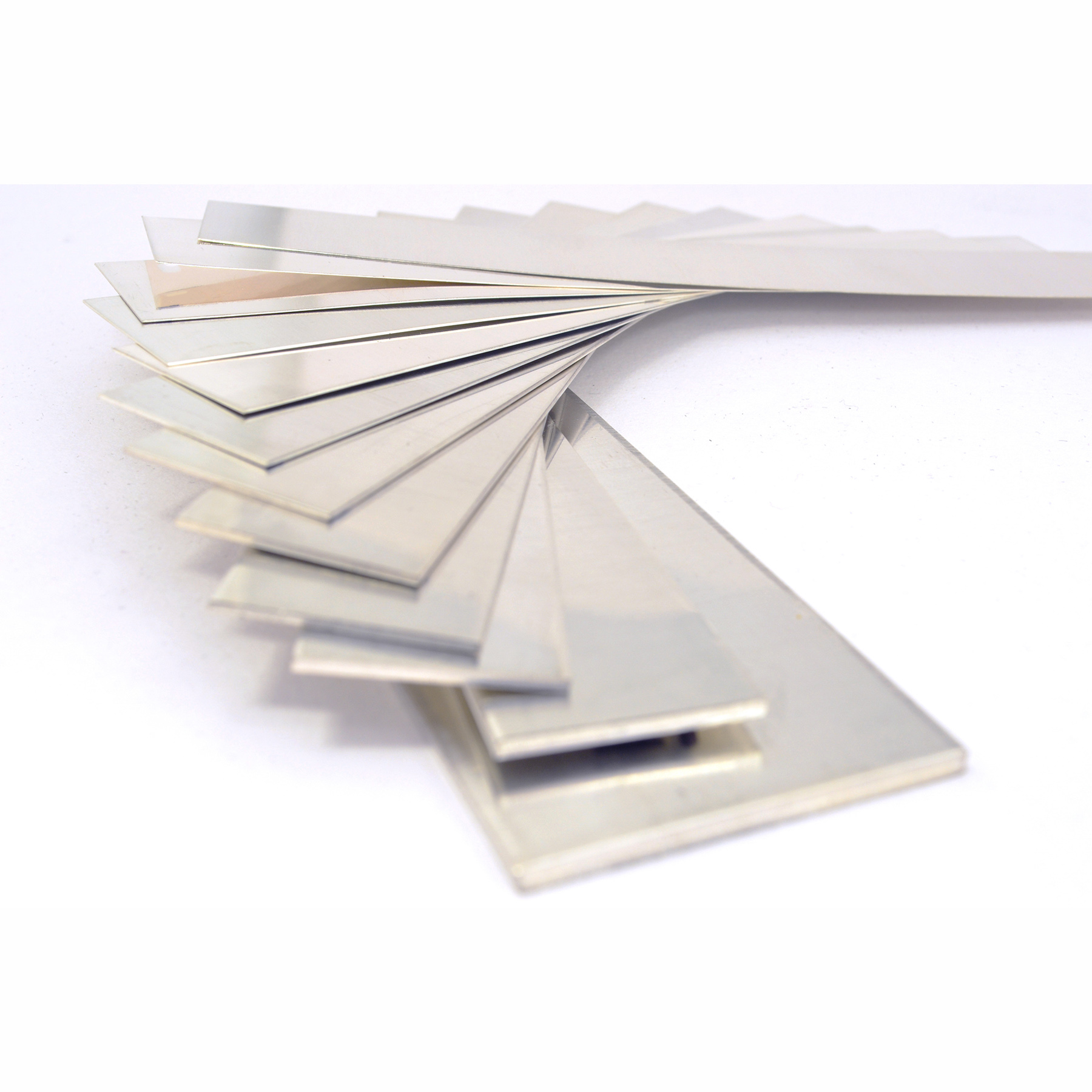 DASS ART Dibond Silver Sheets 8 in. x 10 in., 6 Pack