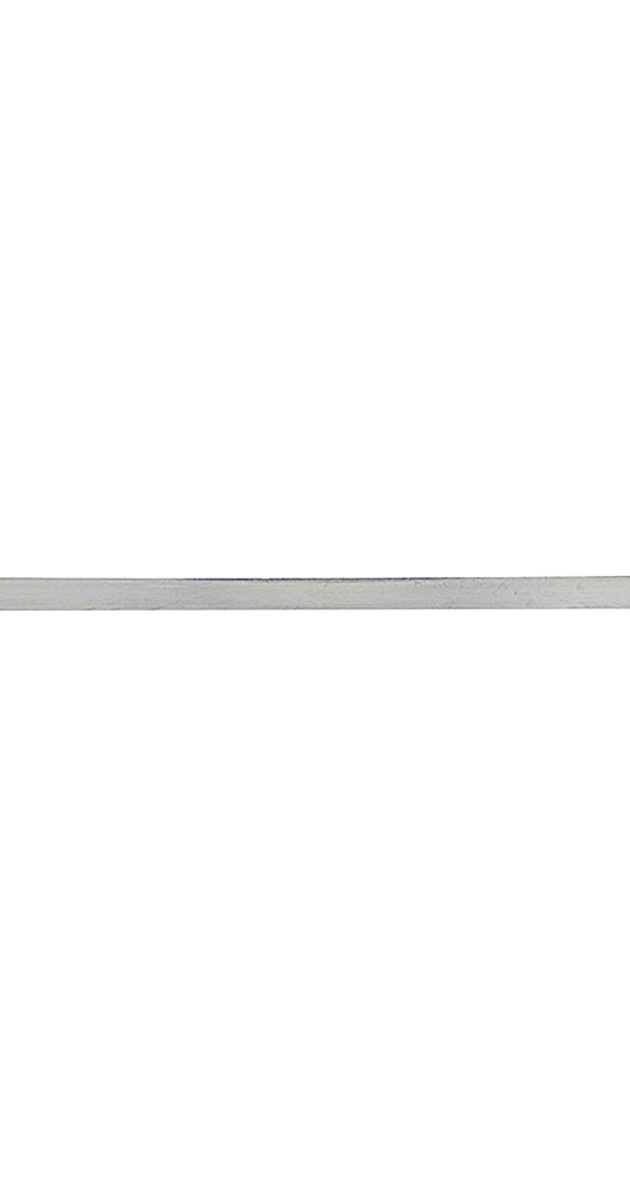 Bezel Strip 925 Sterling Silver Wire 1/8 x 24 Gauge 5 Feet by Craft Wire