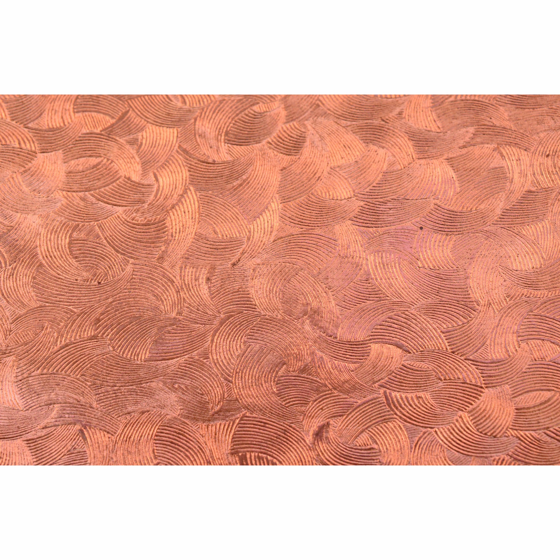 Satin Swirl Copper Pattern Sheet