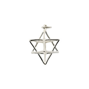 3-D Star Tetrahedron Sterling Silver Charm