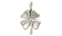 Sterling Silver 4-Leaf Clover Charm
