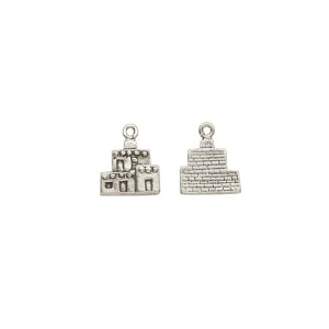 Sterling Silver Adobe House Charm