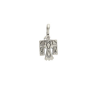 Small Thunderbird Sterling Silver Charm