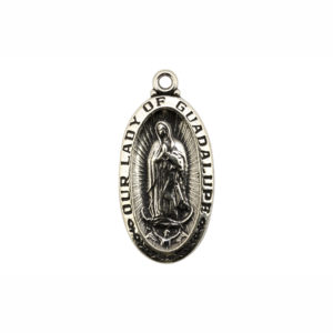 Our Lady of Guadalupe Sterling Silver Charm