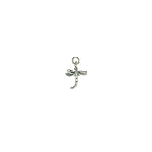 Sterling Silver 3D Dragonfly Charm