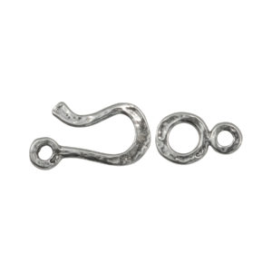1-1/2in 14ga Double Twist Handmade Sterling Silver Hook & Eye Clasp - Santa  Fe Jewelers Supply : Santa Fe Jewelers Supply