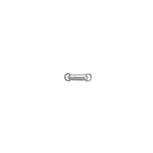4.5x14.5mm Sterling Silver Capsule Magnetic Clasp