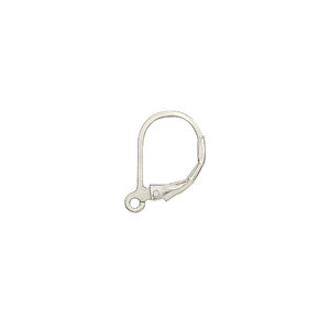 Sterling Silver Leverback Earring Clip