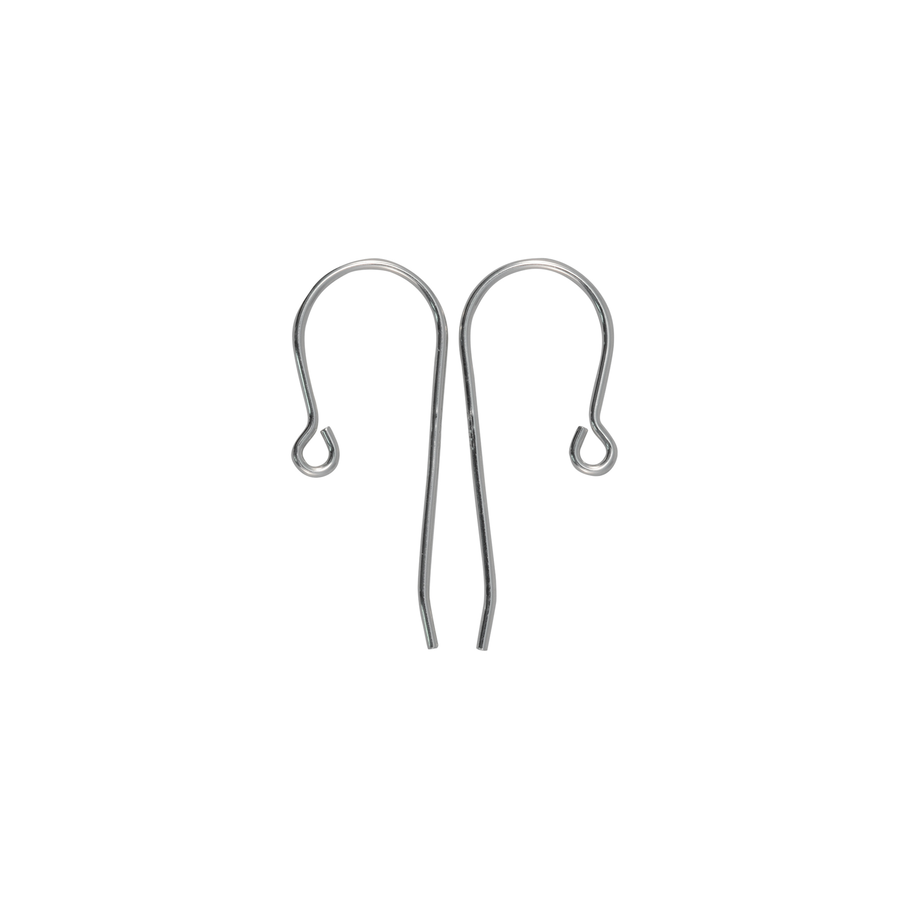 Sterling Silver French Earring Wire w/Long Tail and Inward Loop - Santa Fe  Jewelers Supply : Santa Fe Jewelers Supply