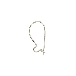 Sterling Silver Kidney Earring Wire