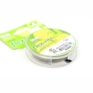 Flex-rite Clear Coated Beading Wire 21 Strand
