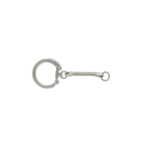 Hy-Ko Spring Lock Compact Steel Rectangular Key Ring - Walmart.com