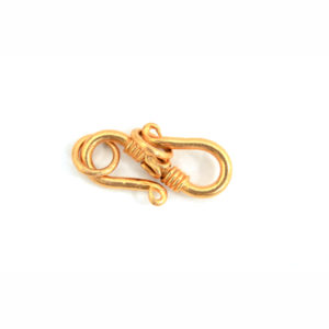 1-1/8" Copper Coiled S-Hook Clasp