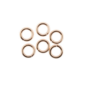Copper Round Open Jump Rings