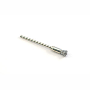 1/4" Steel Wire Mounted Straight End Brush