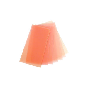 3"x6" Soft Pink Wax Sheets
