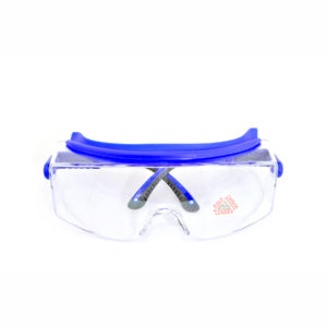 Clear Safety Glasses fits over prescription glasses