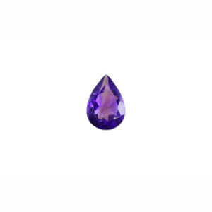 5x8mm Pear AA Faceted Amethyst