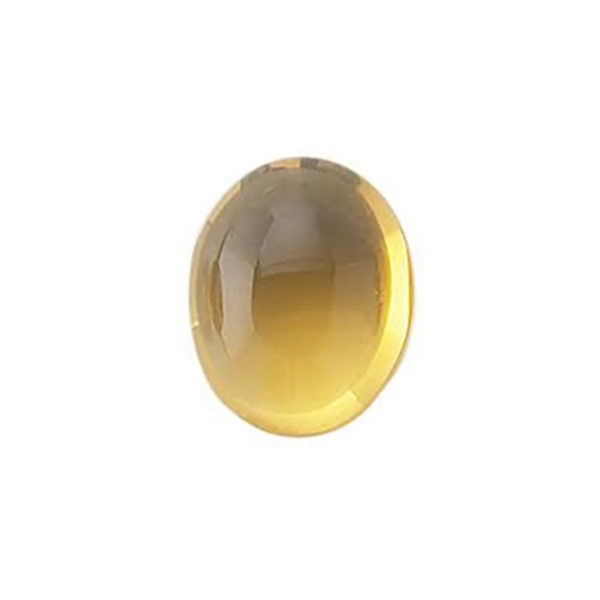 6X8mm Oval Citrine Cabochon