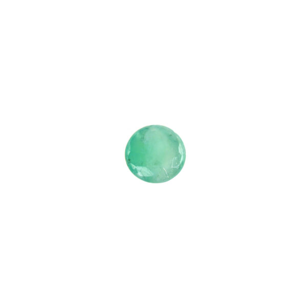 2.5mm Round Faceted Emerald