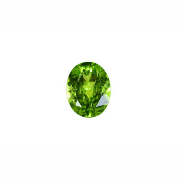 5x7mm Oval AA Faceted Peridot