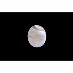 5x7mm Oval White Mother of Pearl Cabochon