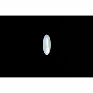 7x20mm Oval White Mother of Pearl Cabochon