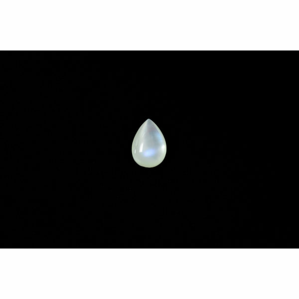 10x15mm Pear White Mother of Pearl Cabochon