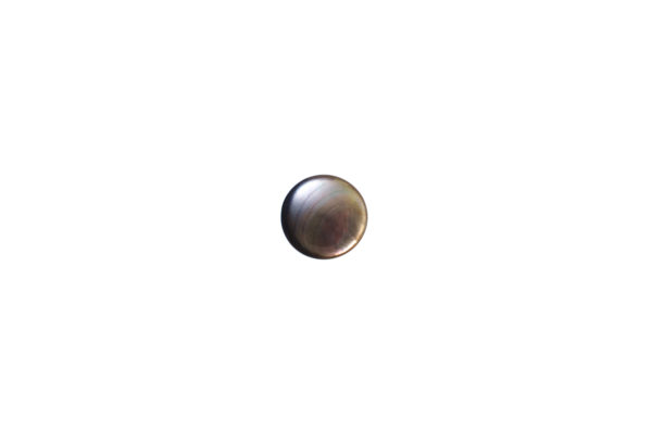 4mm Round Black Mother of Pearl Cabochon