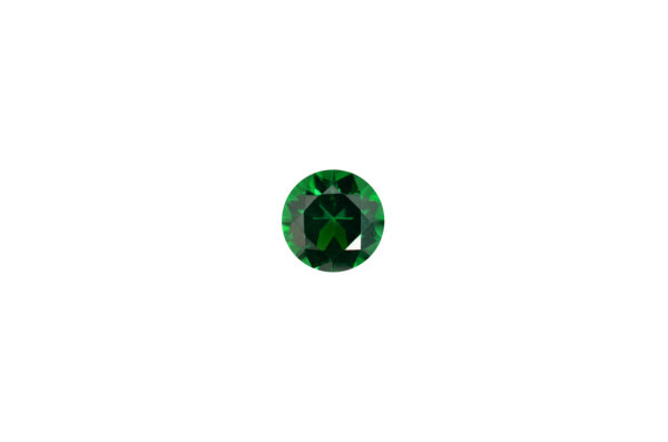 3mm Round Faceted Emerald (Nanogem)