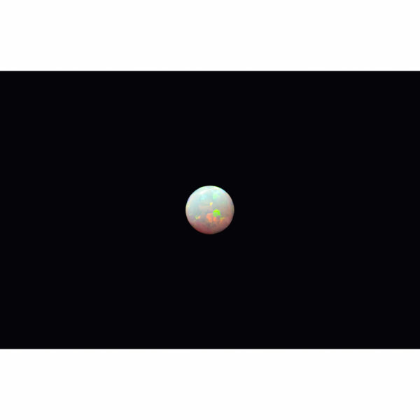 4mm Round Opal (Synthetic) Cabochon