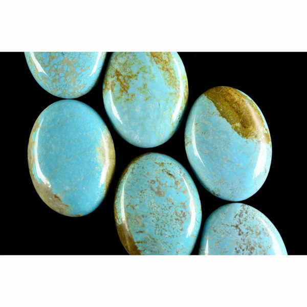 10x12mm Stabilized Oval #8 Nevada Turquoise Cabochon