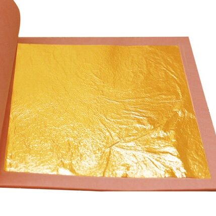 Gold Foil For Keum-Boo 23.5 K (1) 80mm x 80mm Sheet
