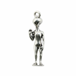 Sterling Silver Extraterrestrial Charm
