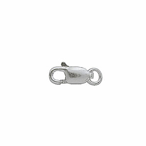 Sterling Silver Oval Lobster Claw Clasps