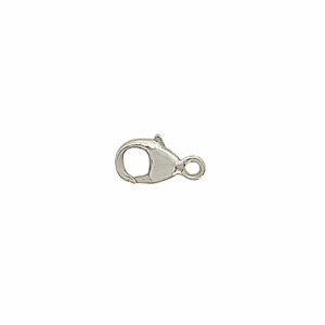 Sterling Silver Pear-Shaped Lobster Claw Clasp