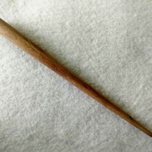 Tapered 6-inch Wooden Hair Sticks