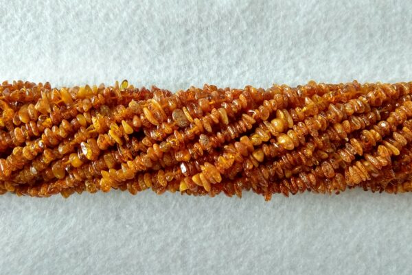 Amber Nugget Bead Strands