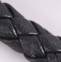 Round Braided Nappa Style Leather Cord