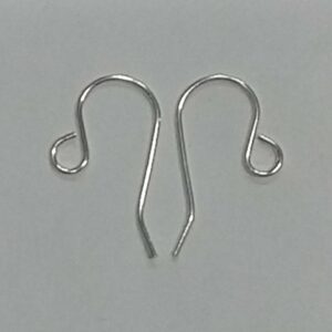 Sterling Silver Handmade French Earring Wire w/Spiral - Santa Fe Jewelers  Supply : Santa Fe Jewelers Supply