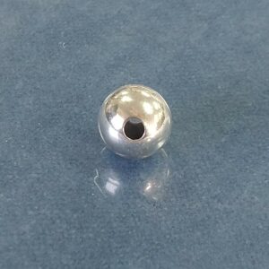 Sterling Silver Round Seamless Bead (X-Large)