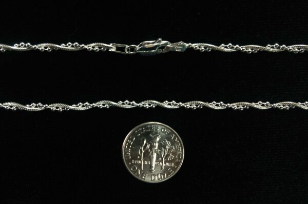 Sterling Silver Braided Chain