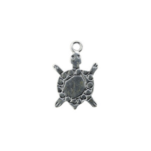 Sterling Silver Southwest Turtle Charm